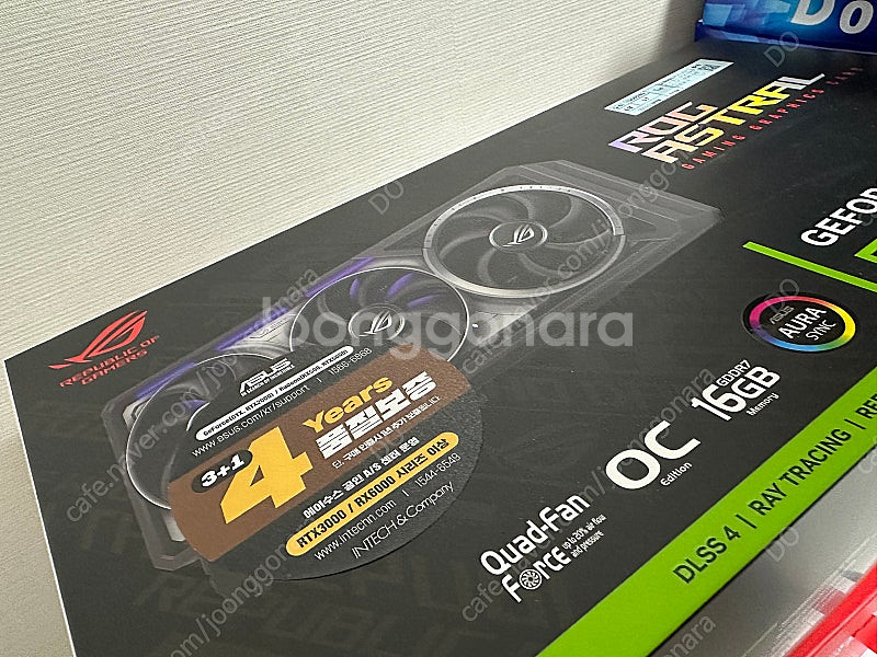 ASUS ROG Astral 지포스 RTX 5080 아...--0