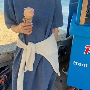 위꼬모 Julia Dress 블루L
