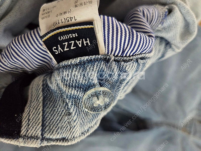 2개일괄 헤지스 해지스 HAZZYS 키즈 청바지 155 청치마바지 145 (운임포함)--3