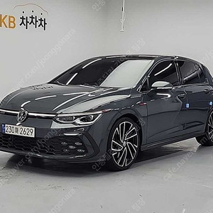 회색 폭스바겐 골프 중고 8세대 2.0 GTI 중고차거래카페 72,557 km