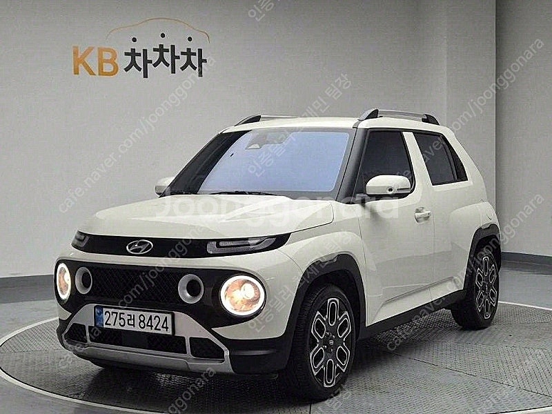 중고 경차 캐스퍼 중고차 캐스퍼 중고 흰색 2024년식...--0