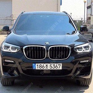 BMW X3 중고 X3 X시리즈 검정색 2021년식 19,566km xDrive 20i M 스포츠 기본형 중고차카페
