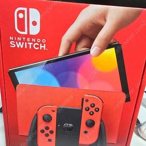 닌텐도스위치 oled 마리오레드 미개봉