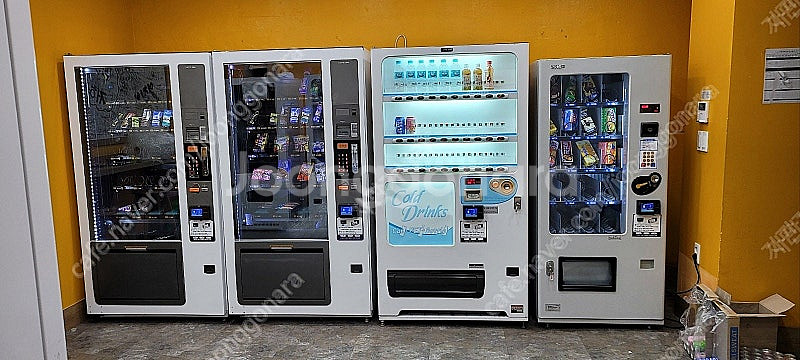 커피머신 무인카페 중고캔자판기 캔 페트자판기 멀티자판기...--1