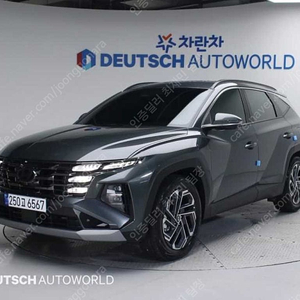 현대 투산 중고 투산 하이브리드 가격 회색 2025년식 996km HEV 1.6 2WD 인스퍼레이션 수원중고차