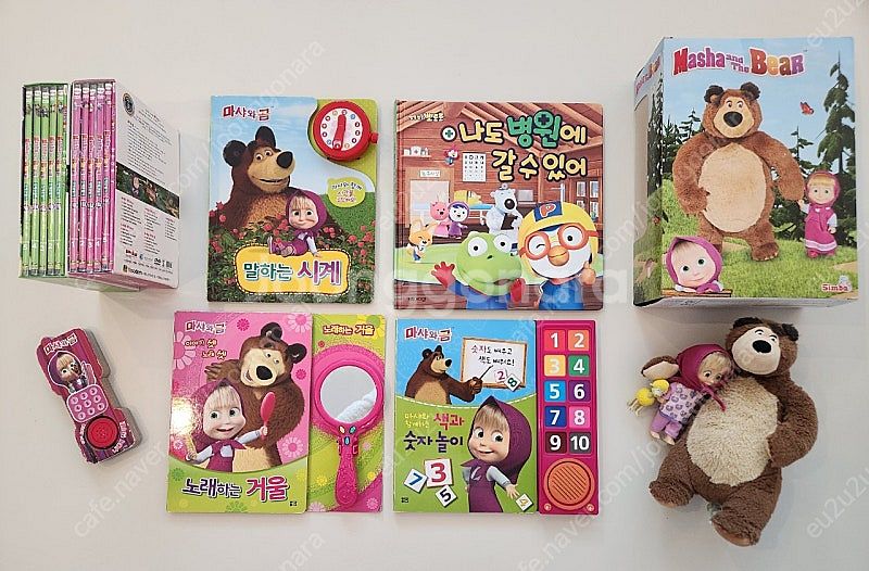 마샤와곰dvd 시즌1-2, 사운드조작북4, 마샤와곰 인...--1