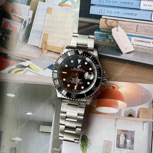16610 롤렉스 서브마리너 데이트 구구형 검판 스틸 40mm