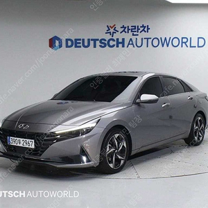 아반떼 중고차 아반떼 하이브리드 중고 회색 2021년식 50,289km 인스퍼레이션 중고차 할부 구매 후기
