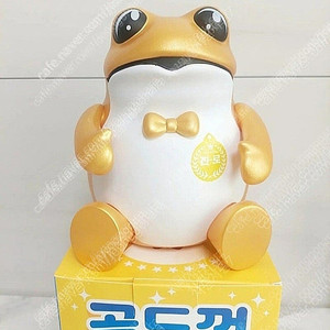 [A급] 진로골드 골드껍 리본황금두꺼비 피규어 미개봉새상품