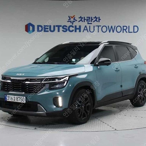 32,730 km 23년식 셀토스 중고 더 뉴 셀토스 가솔린 1.6 터보 4WD 그래비티 중고차직거래카페 하늘색