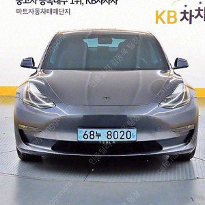 21년식 모델3중고 테슬라 중고차 75,262 km 롱 레인지 중고차 리스 가능 차량 회색
