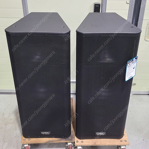 (QSC)KW153 15인치 3웨이 1000W 액티브스피커 신품 1통 중고1통