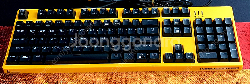 A급 완전방수 앱코 K660 스페셜에디션 엘로우 광축키...--0