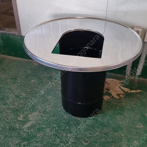 접다리 야장 깡통테이블 스텐테이블 드럼통 조개구이 고깃집