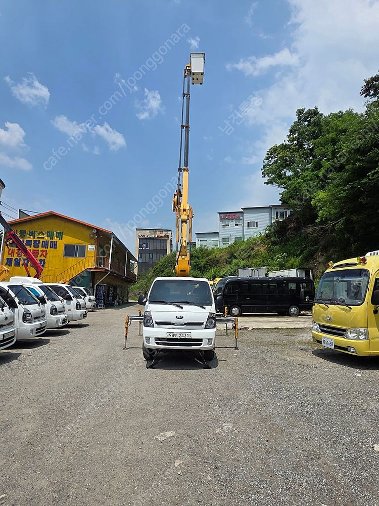 17m 작업 1.2톤 고소작업차 동해기계항공 DHS17AP 팝니다. 이미지