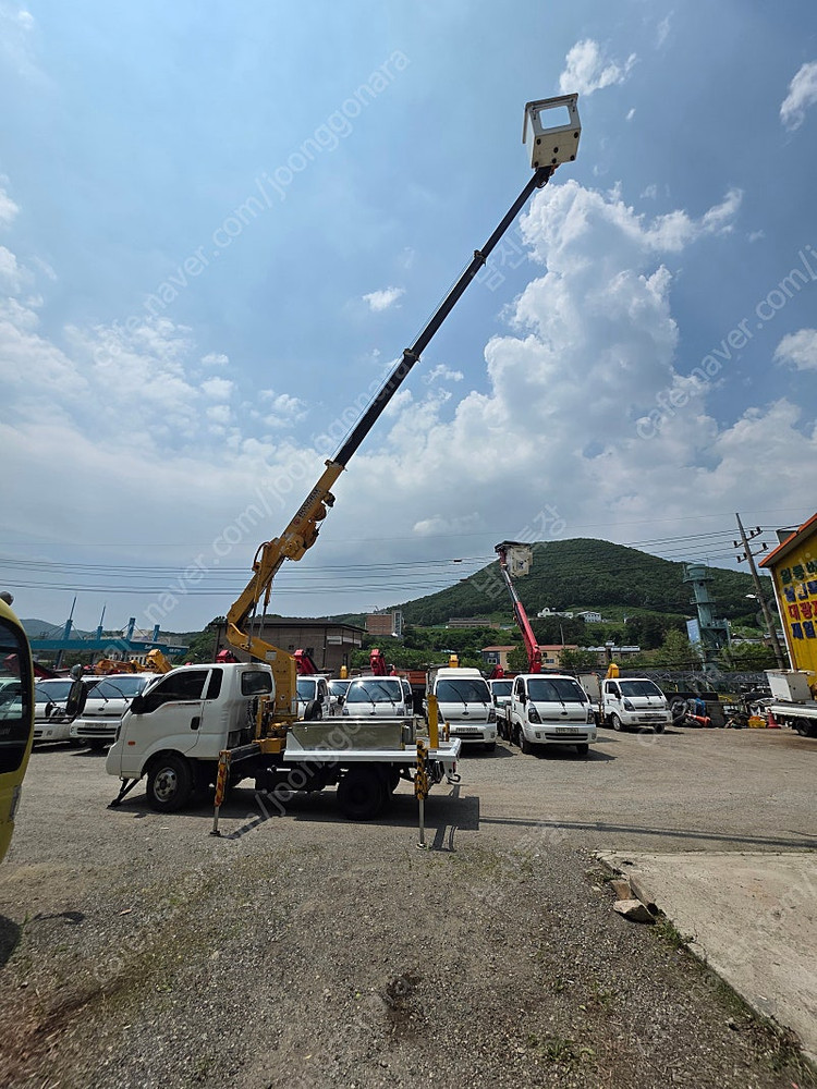 17m 작업 1.2톤 고소작업차 동해기계항공 DHS17AP 팝니다. 이미지