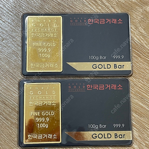한국금거래소 골드바 100g