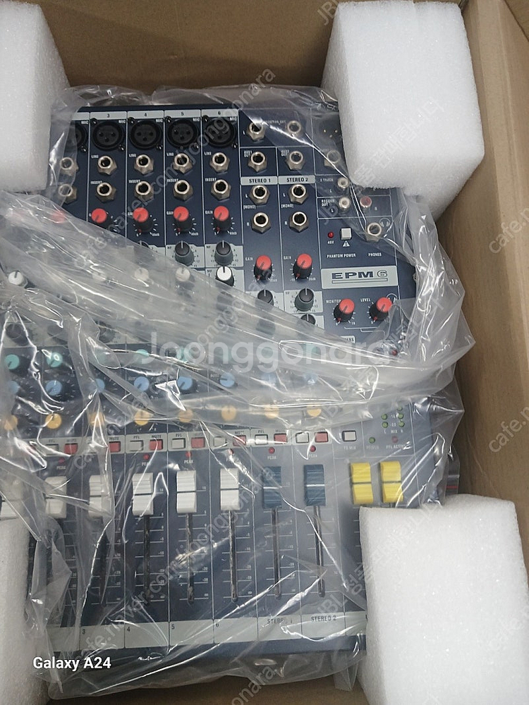 사운드크래프트 오디오믹서 EPM6 , FX16II 판매...--0