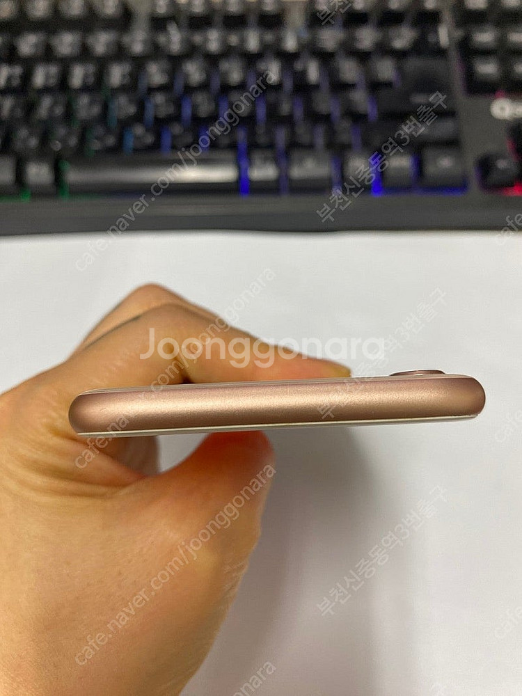 496187 아이폰8 로즈골드 SS급 64GB 무잔상 ...--3