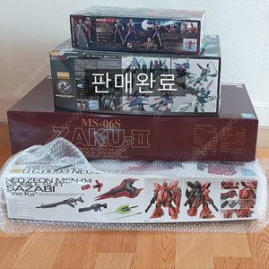 PG 자쿠 II 샤아전용, MG 리가지 역습의 샤아 버전, MG 사자비 버카, 피겨라이즈 울트라맨 데커 플래시 타입 택포로 팝니다.
