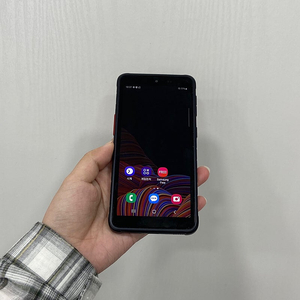 04967 갤럭시X커버5 블랙 64GB 부산 중고폰 팝니다 6만원