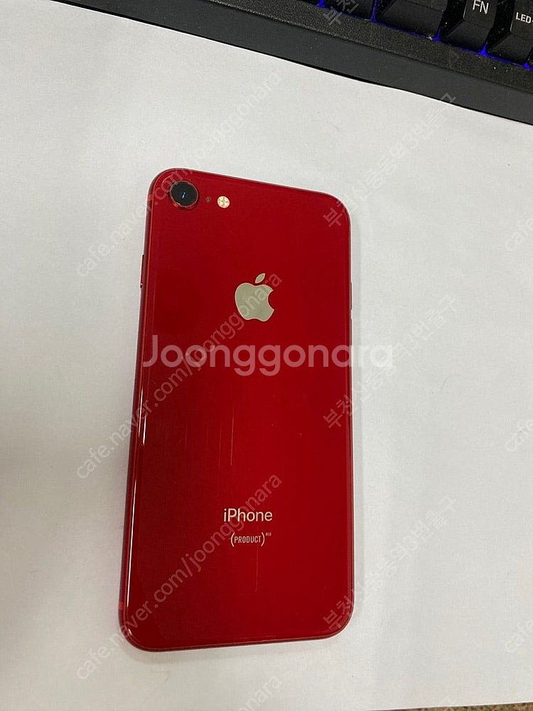 176423 아이폰8 레드 액정SS급 64GB 배터리성...--0