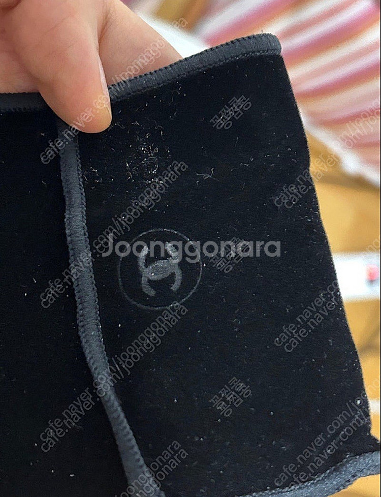 샤넬 사각 양면거울--2