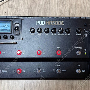 Line6 HD500X 멀티 이펙터 판매 합니다.