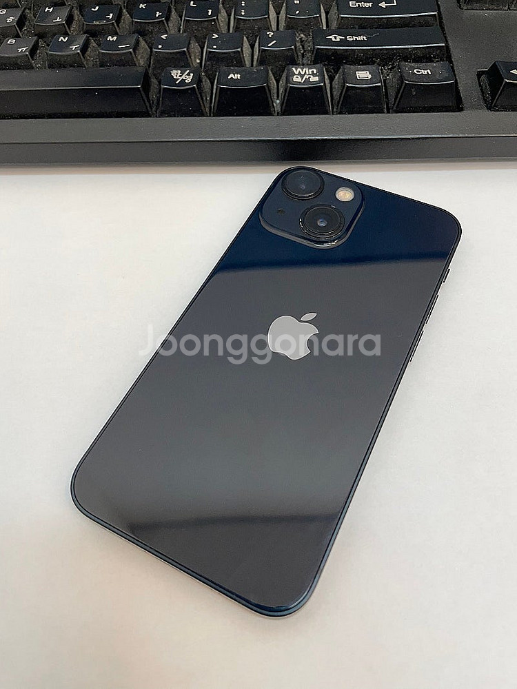 아이폰13미니 블랙 128GB 상태좋은중고35만팝니다.--0