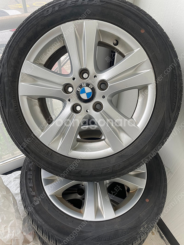 Bmw e82 120d 16인치 휠 한대분--0