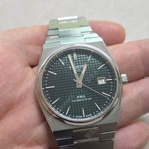 티쏘 prx 40mm 오토 그린
