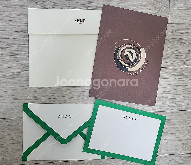정품) 새상품 팬디 구찌 카드--0