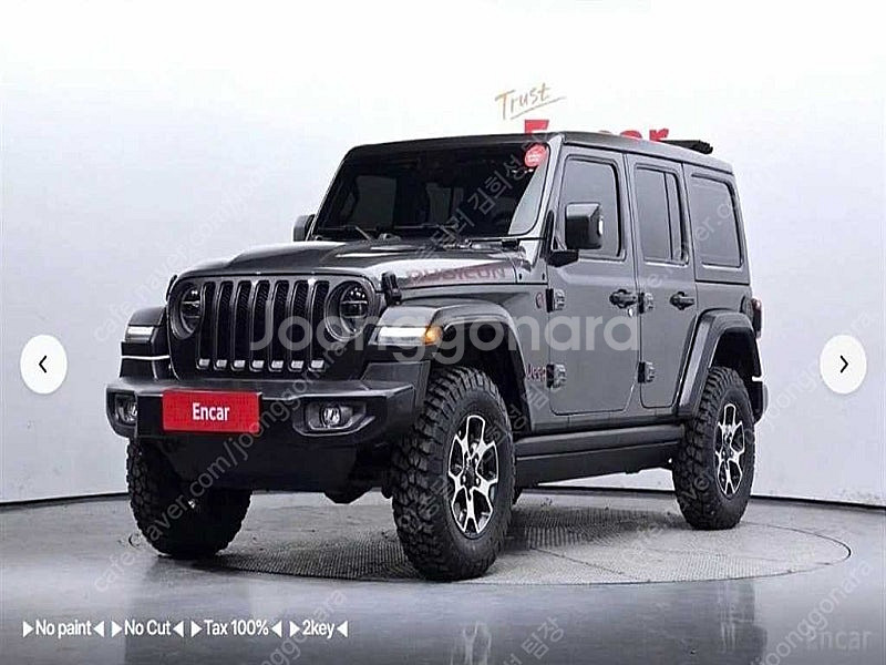 지프 랭글러 중고 랭글러 루비콘 중고 검정색 2022년...--0