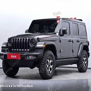 지프 랭글러 중고 랭글러 루비콘 중고 검정색 2022년식 21,059km 2.0 루비콘 4도어 파워 탑 중고차구매