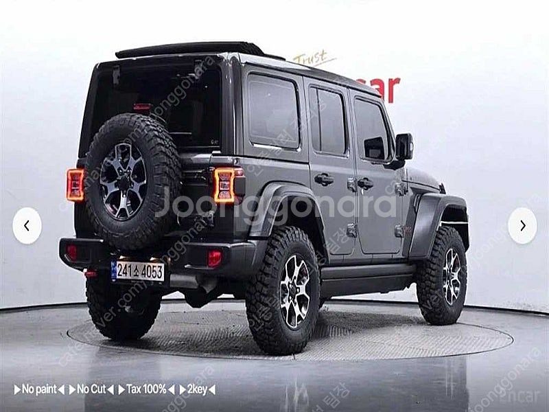지프 랭글러 중고 랭글러 루비콘 중고 검정색 2022년...--2