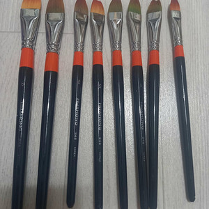 화홍 납작 붓 미술