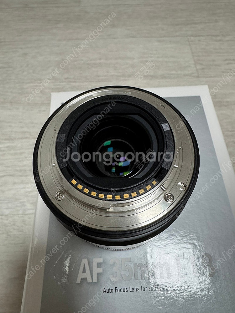 삼양 35mm f1.8 소니 FE 마운트--4