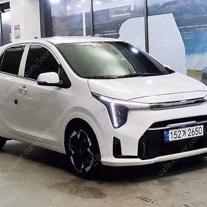 모닝 중고 모닝 더 뉴 모닝 흰색 2024년식 11,700km 1.0 가솔린 시그니처 중고자동차