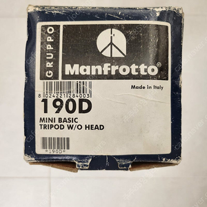 Manfrotto 190D 삼각대 맨프로토190D