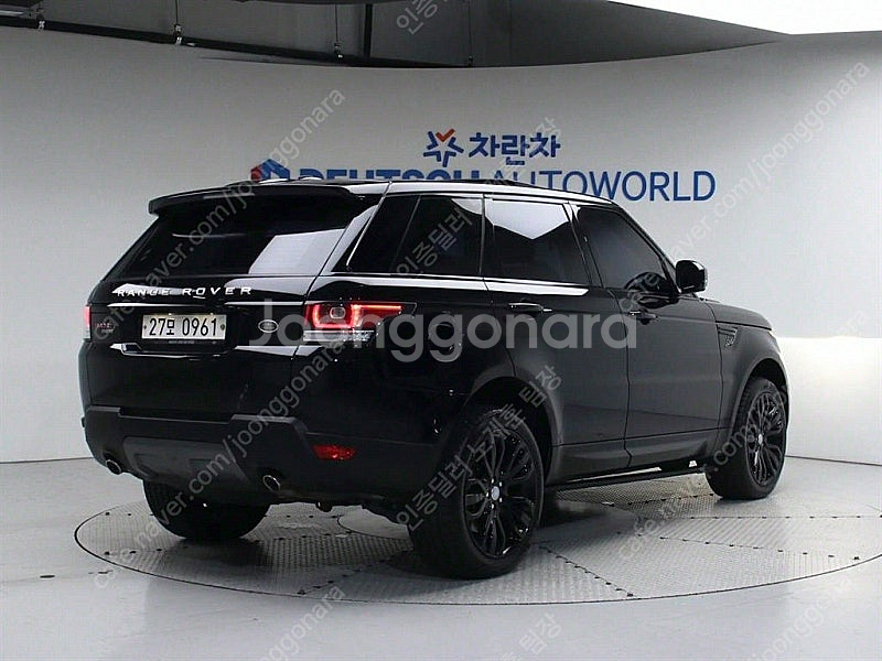 랜드로버 레인지로버 스포츠 중고 레인지로버 중고 검정색...--2