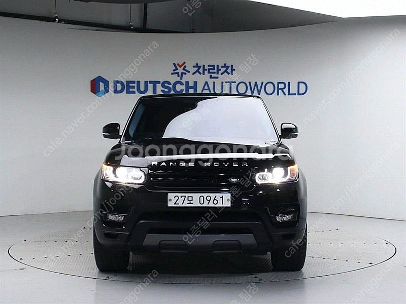 랜드로버 레인지로버 스포츠 중고 레인지로버 중고 검정색...--3