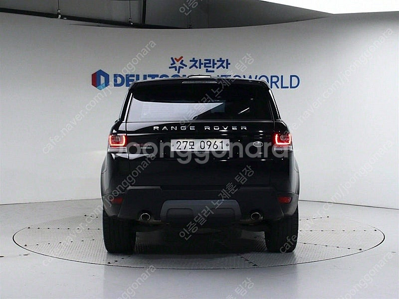 랜드로버 레인지로버 스포츠 중고 레인지로버 중고 검정색...--4