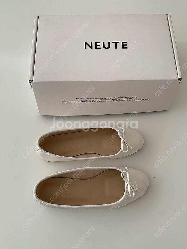 NEUTE 누트 소쟌 플랫슈즈 36사이즈--1