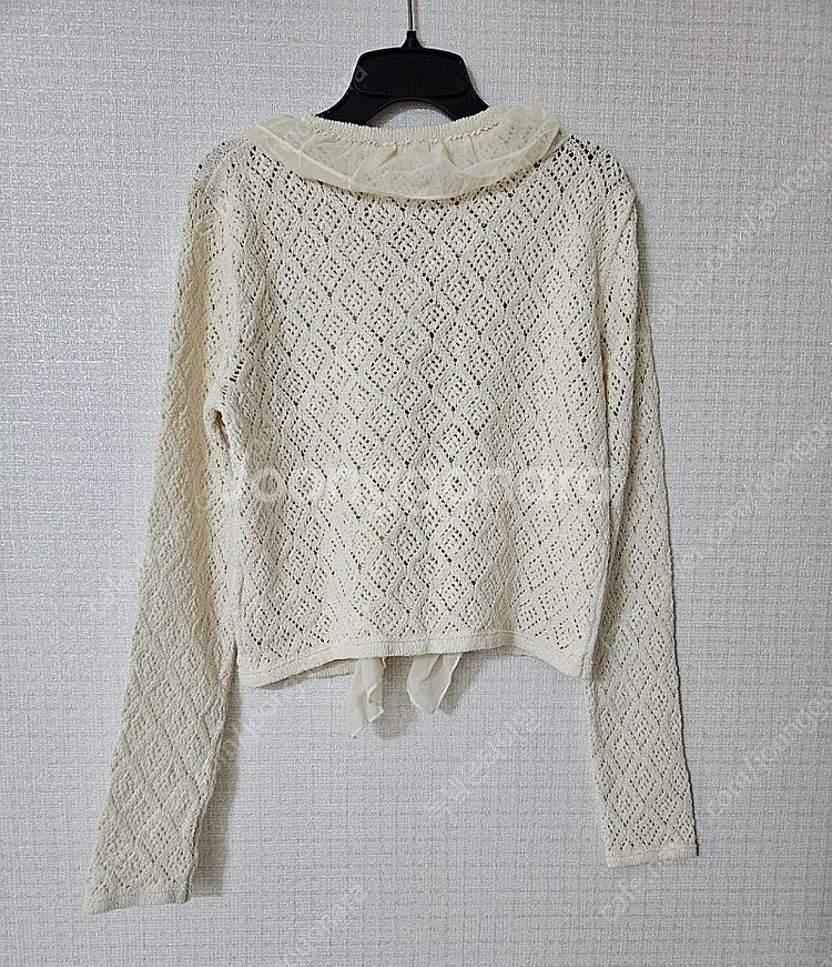 [새상품]ZARA 자라 가디건 프릴 포인텔 니트 재킷 ...--4