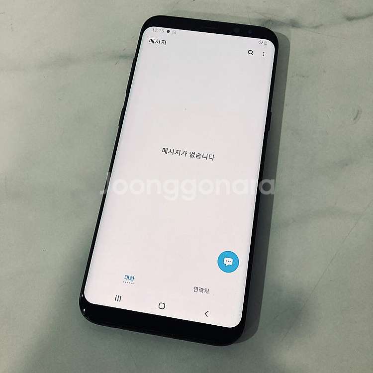 갤럭시 S8플러스+ 블랙 128기가 매우깨끗한기기 8만...--5