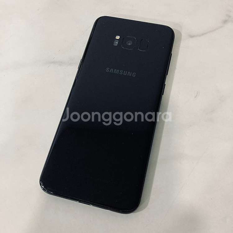 갤럭시 S8플러스+ 블랙 128기가 매우깨끗한기기 8만...--0