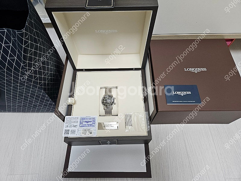 론진 레전드다이버36 판매합니다 [2025년 4월식, 국내 매장판]--0