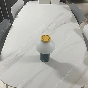 코넬 6인용 타원 세라믹 식탁(의자포함)