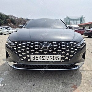 그랜저 중고차 더 뉴 그랜저 IG 하이브리드 중고차 현대중고차 회색 2021년식 54,032km 익스클루시브 중고자동차