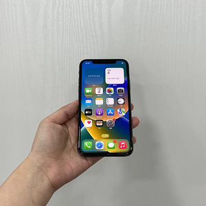90986 아이폰X 블랙 64GB 부산 중고폰 팝니다 18만원